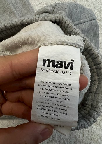 Mavi Gri Kadın Rahat eşofman - Görsel 2