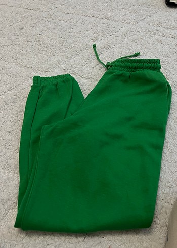 Kadın Yeşil Rahat Kesim Eşofman takımı - Görsel 3