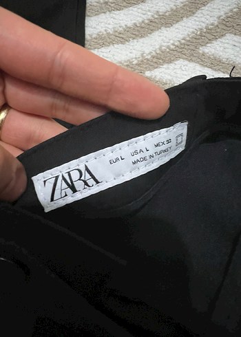 Erkek Siyah Regular Fit Kumaş Pantolon - Görsel 3