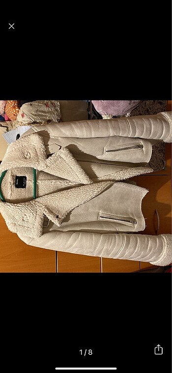 Bershka suni biker mont