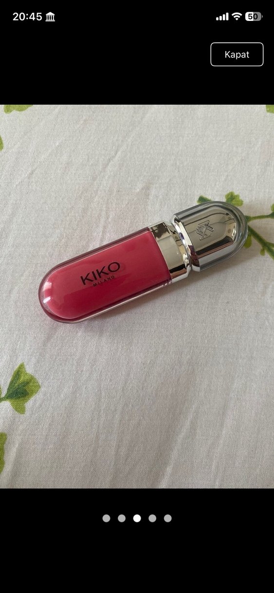 Pembe parlak lipgloss - Görsel 3