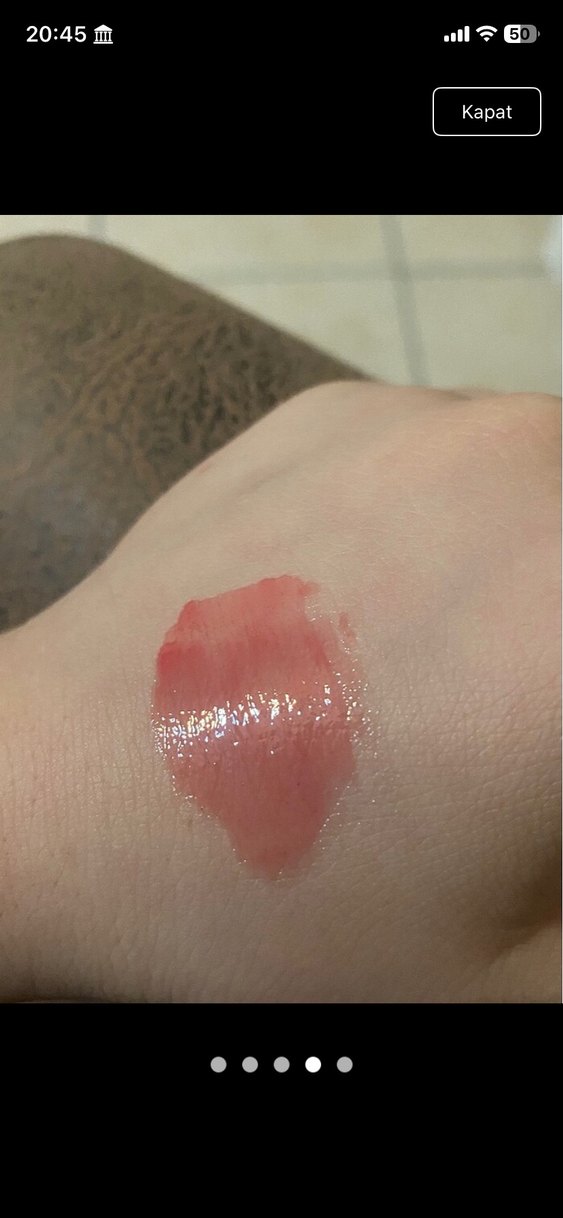 Pembe parlak lipgloss - Görsel 4