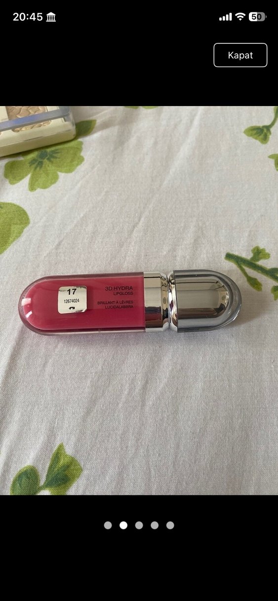 Pembe parlak lipgloss - Görsel 2