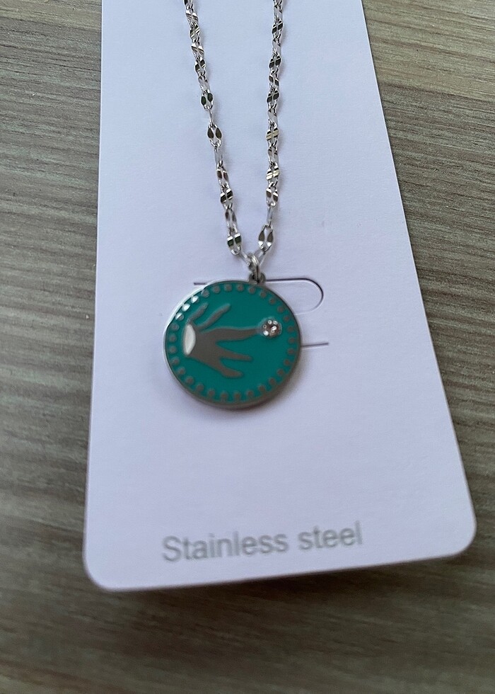 Bir kaç kere kullanıldı çelik kolye - Görsel 4