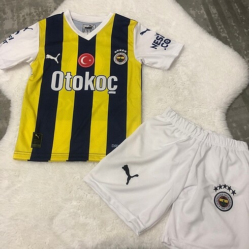 9 Yaş Beden Dzeko Fenerbahçe Çocuk Takım Forma