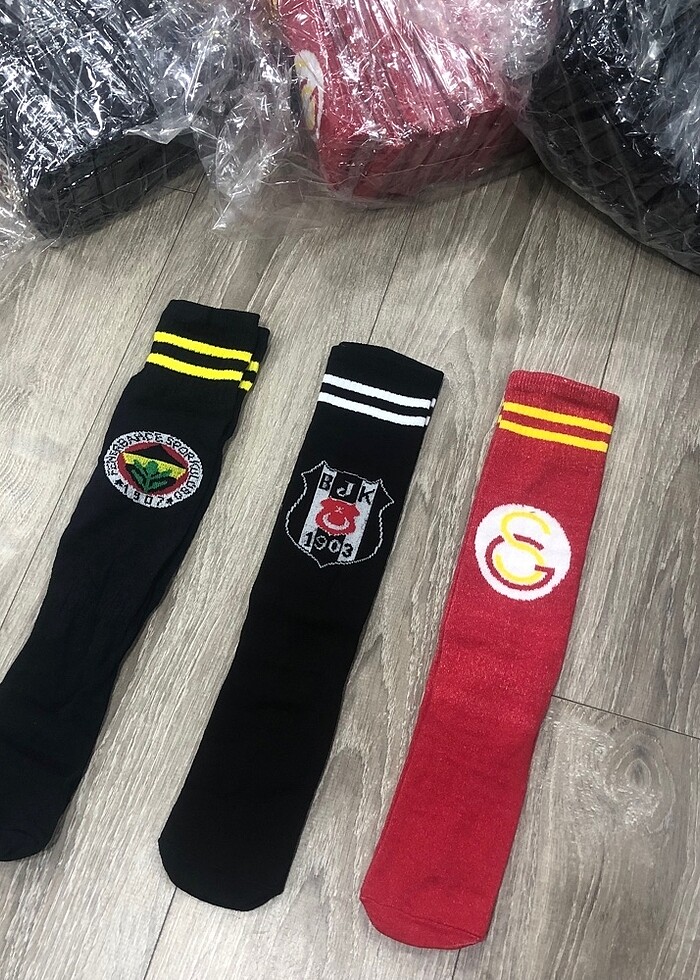 6-14 YAŞ ÇOÇUK TARAFTAR ÇORAP - Görsel 2