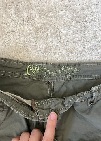 Colin's Vintage Colin's Haki Mini Kargo Etek