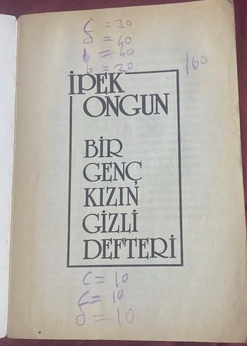 Bir Genç Kızın Gizli Defteri 1,2,3,10 İpek Ongun - Görsel 5