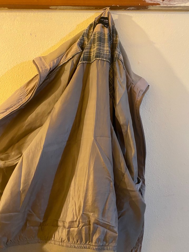 Bej Keten Midi Kadın Ceket - Görsel 2