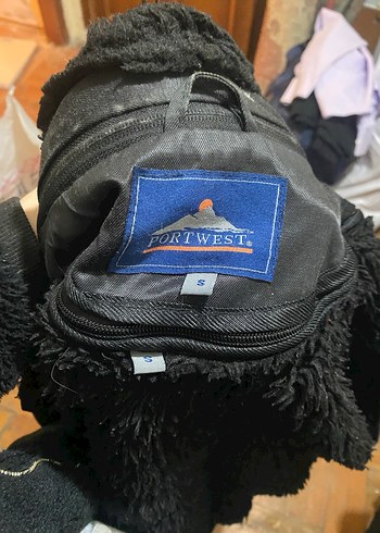 Siyah, Kürklü, Erkek Pilot Ceket - Görsel 4