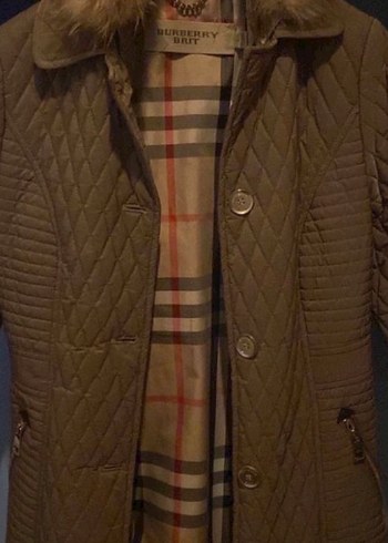 Burberry Brit Kahverengi Kapitone Kaban