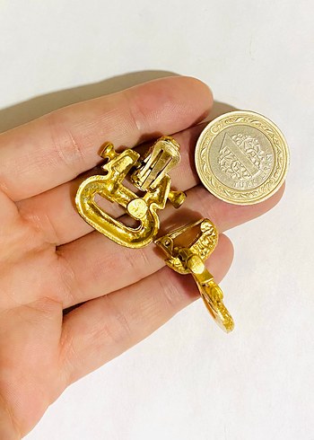 American Vintage Q Paris klipsli küpe / Pre Colombian Style
