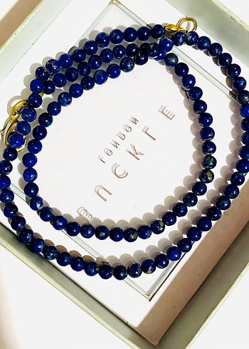Vintage Lapis Lazuli Kolye