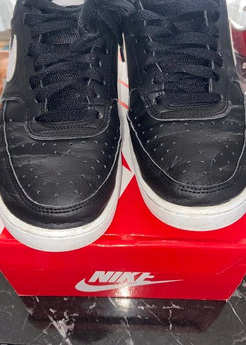 40 Beden siyah Renk Nike Siyah Beyaz erkek Spor Ayakkabı
