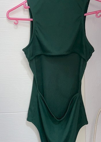 Topshop sırt dekolteli alttan çıtçıtlı bodysuit
