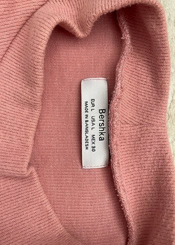 Bershka Bershka Pembe Kısa Kollu Bluz