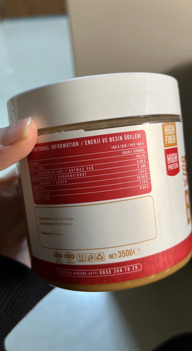 Prime Nutrition Fıstık Ezmesi - Görsel 4