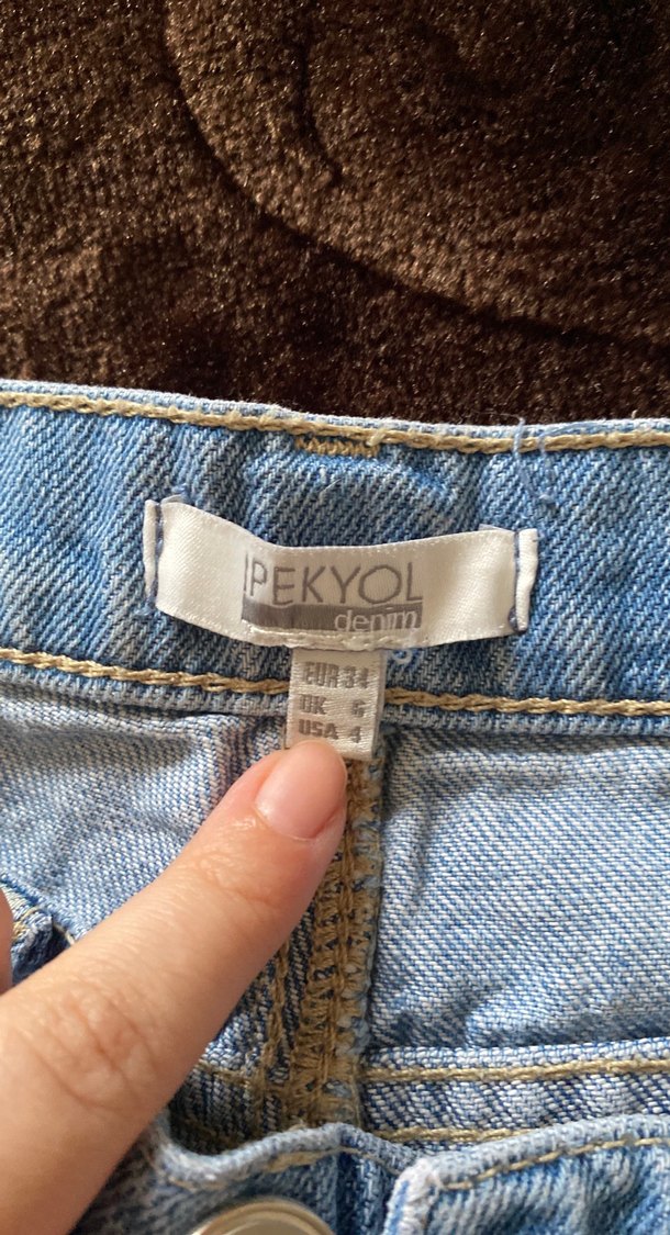 Mavi Kadın Bol Kesim jean İpekyol - Görsel 2