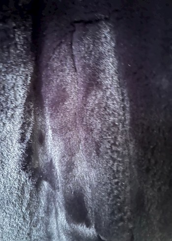 Pullu and bear Kadın Siyah Midi Kürk Detaylı Kaban - Görsel 4