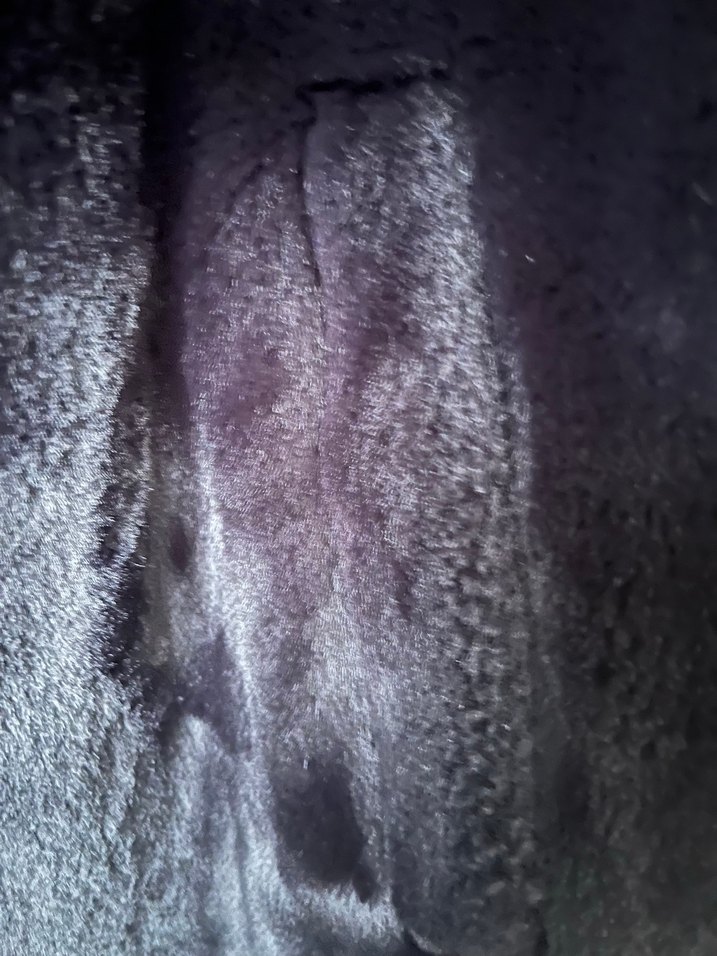 Pullu and bear Kadın Siyah Midi Kürk Detaylı Kaban - Görsel 4