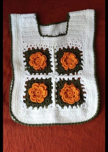 El emeği kız çocuk yeleği 2,5 yaş
Krem rengi - Görsel 2