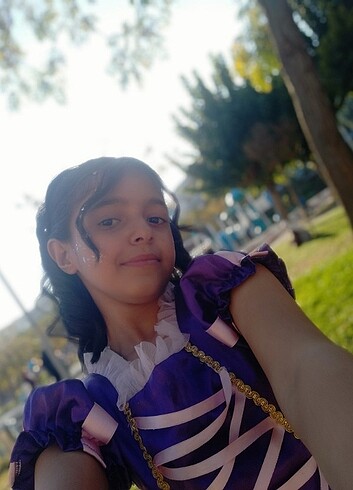 Rapunzel kostümü doğum gunu