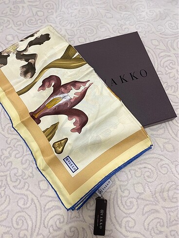 Vakko twill eşarp
