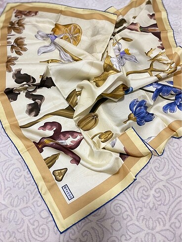 Beden çeşitli Renk Vakko twill eşarp