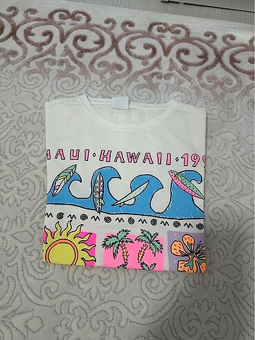 13-14 Yaş Beden beyaz Renk Zara kız çocuk tshirt