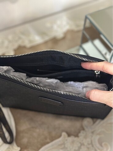 Beden Vakko siyah clutch