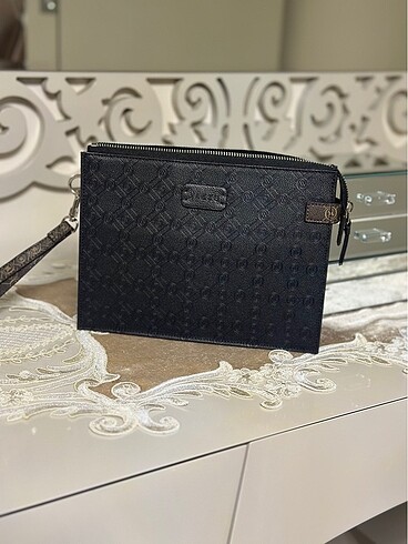 Vakko Vakko siyah clutch