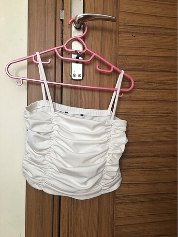 Quzu Büzgülü crop üst