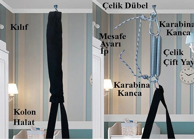 Beden Bebek hamağı
