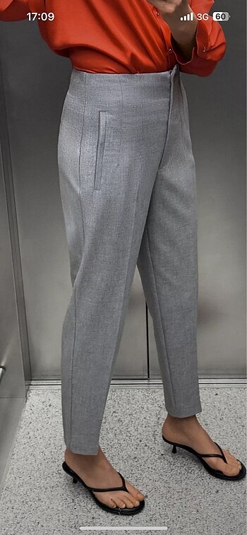 Zara gri pantolon