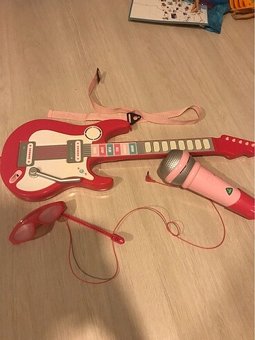 Mothercare Elc elektronik gitar mothercare mikrofon oyuncak gitar