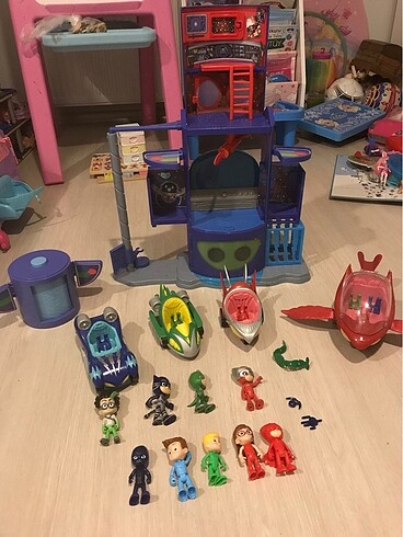 Pj masks karargah pijamaskeliler pjmaske araba