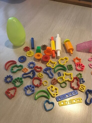  Beden Renk Mothercare oyun hamuru şekilleri oyuncak hamur malzemeleri