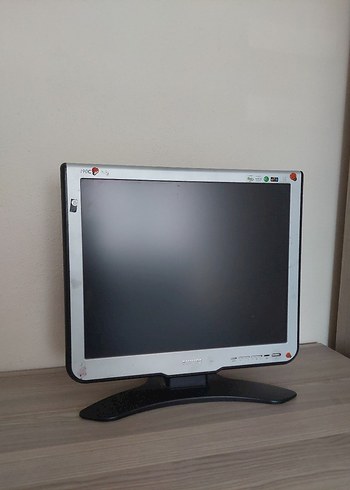 Gri Renkli Bilgisayar Monitörü