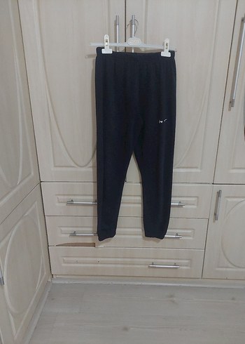 Lacivert Kadın Rahat Kesim Eşofman Altı - Görsel 3