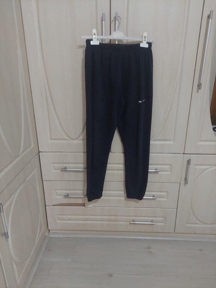 Lacivert Kadın Rahat Kesim Eşofman Altı - Görsel 3