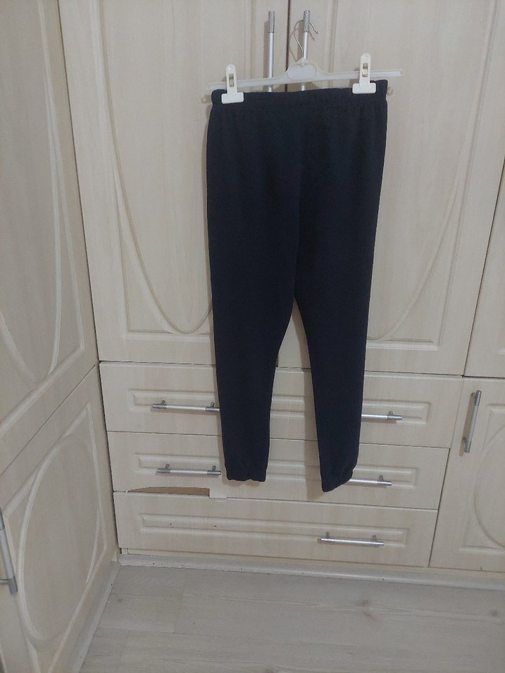 Lacivert Kadın Rahat Kesim Eşofman Altı - Görsel 2