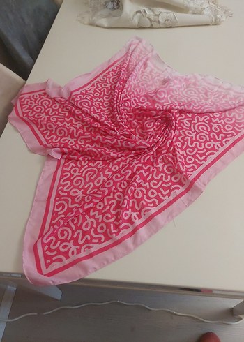 Renkli, Elastik Kadın Fular Seti - Görsel 4