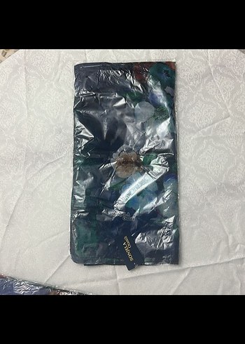 Çok Renkli pamuklu Kadın Fular - Görsel 6