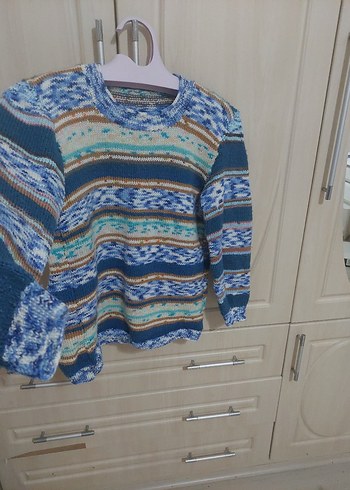 Erkek Çocuk Bohem Örgü Kazak - Görsel 3