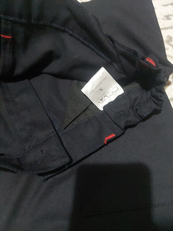 Gri Reflektör Şeritli Street Wear Erkek Pantolon - Görsel 3