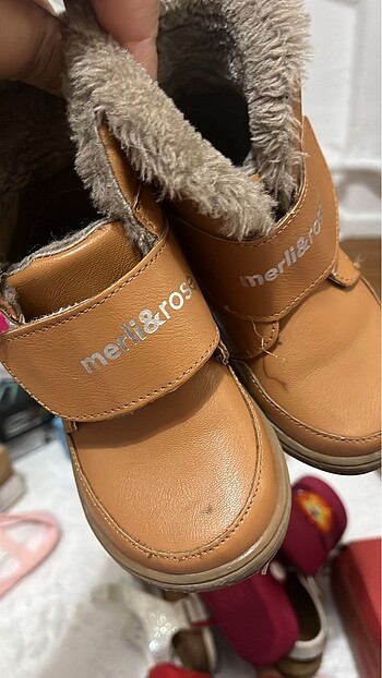 Diğer Deri bot unisex merli & rose marka