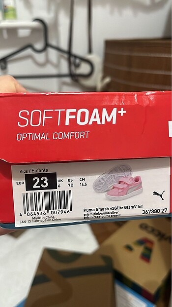 23 Beden pembe Renk Kız çocuk spor ayakkabı