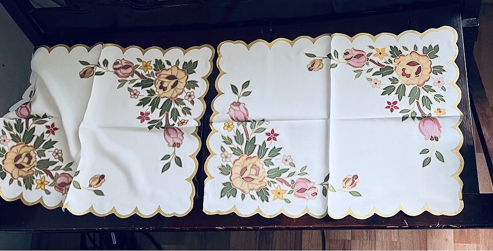 Beden çeşitli Renk 22 parça batik çeyizlik oda takımı