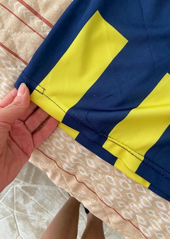 12-13 Yaş Beden Fenerbahçe Sarı-Lacivert Erkek Forma