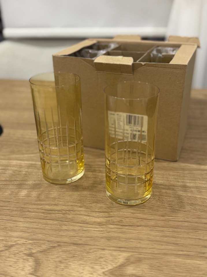 Kristal kahve yanı su bardağı - Görsel 4